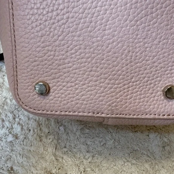 NWOT Kate Spade Pink Tote with Black Bow Accents - Picture 7 of 14